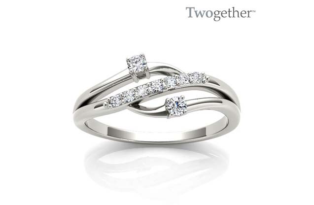 Twogether - TWO3011_wg_1.jpg - brand name designer jewelry in Tyler, Texas