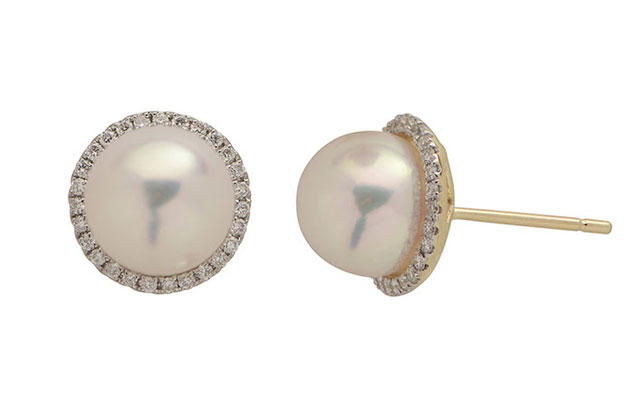 Imperial Pearls - halo-earring-926530a.jpg - brand name designer jewelry in Columbus, Nebraska