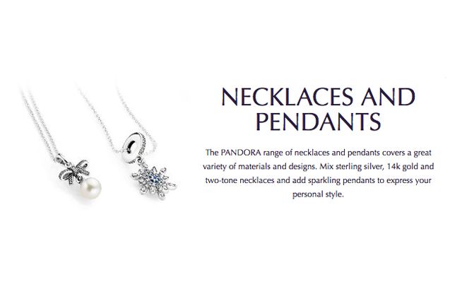 Pandora - pandora-necklaces-pendants.jpg - brand name designer jewelry in Inwood, West Virginia