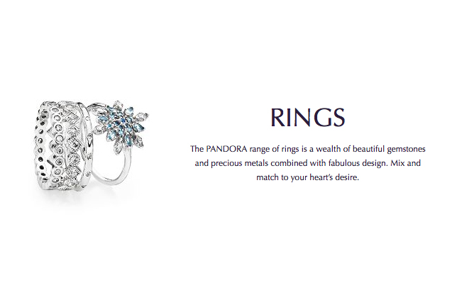 Pandora - pandora-rings.jpg - brand name designer jewelry in Inwood, West Virginia